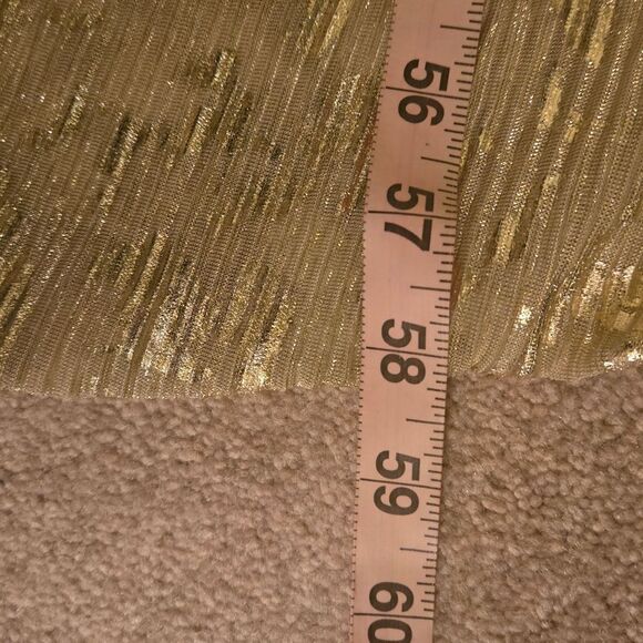 Elegant Gold Sequin Evening Dress NWOT - Picture 7 of 7